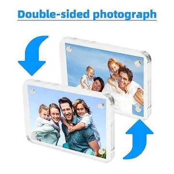 Magnetic Acrylic Photo Frames for Polaroid and Instax