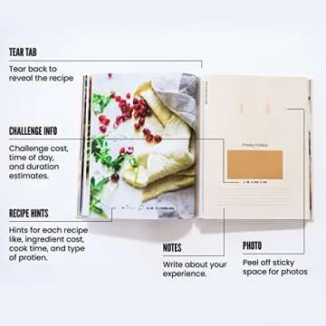 Adventure Challenge Dinner Dates Cookbook for Couples