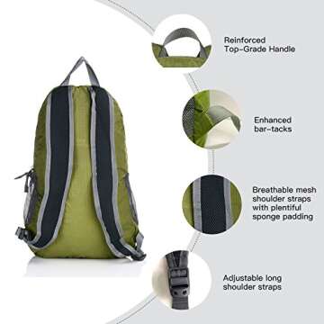 Lightweight Packable Hiking Backpack - Outlander