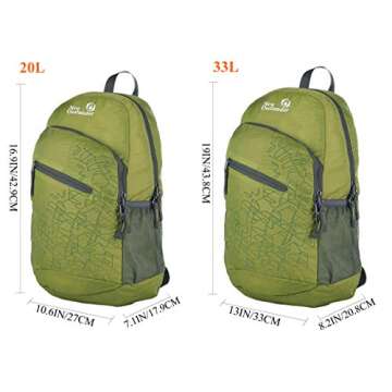 Lightweight Packable Hiking Backpack - Outlander