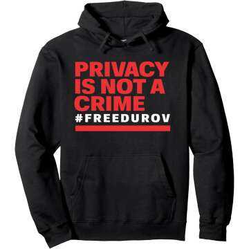 Free Pavel Durov Hoodie | Stylish Pullover for Activism