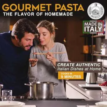 Morelli Strozzapreti Pasta al Nero di Seppia - Black Squid Ink Pasta Imported from Italy 500g