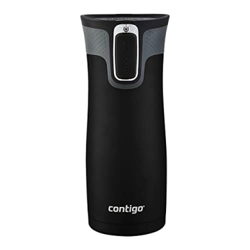 Contigo West Loop Stainless Steel Vacuum-Insulated Travel Mug with Spill-Proof Lid, Keeps Drinks Hot...