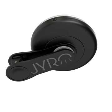 Macro Lens for iPhone/Android Smartphone, 15x Zoom with Integrated LED Ring Light - Adjustable Effect for Phone Photography Clip on Zoom Lens and Portable Charging,(Black)