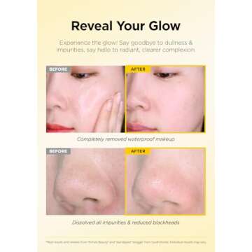 Hanskin PHA Pore Cleansing Balm, Gentle Blackhead Cleanser and Makeup Remover for Sensitive Skin [PHA/2.82 oz]