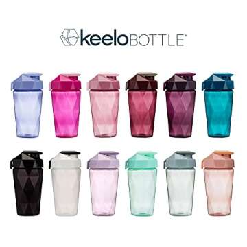 Keelo Classic Blender Shaker Bottle - 28 oz Leak Proof