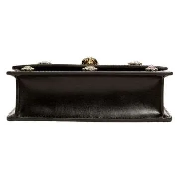 Kurt Geiger London Mini Black Leather Crossbody Bag