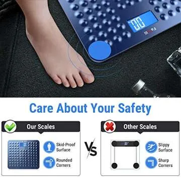 Famili 271B Digital Body Scale - Non-Slip Design and Accuracy