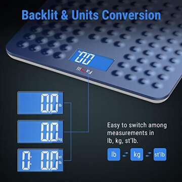 Famili 271B Digital Body Scale - Non-Slip Design and Accuracy