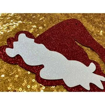 Gold Glitter Merry Grinchmas Banner Grinches Christmas Banner Grinches Christmas Decorations Banner for Grinches Christmas Party Supplies Grinchmas Christmas Party Decorations
