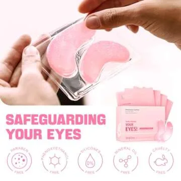 ZealSea Under Eye Patches for Puffy Eyes and Dark Circles (Collagen, 20pairs), Anti-wrinkle Patches, Eye Bags Remover for Women, Eye Masks-Pads-Gels for Spa Party Christmas Gifts, Vegan Cruelty-Free