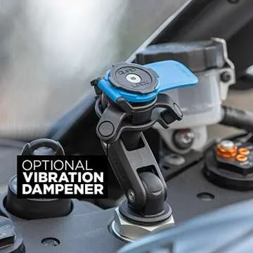 Quad Lock Motorcycle Fork Stem Mount for iPhone and Samsung Galaxy Phones