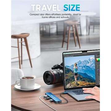 Hiearcool 7 in 1 USB-C Hub for MacBook and More