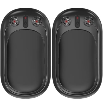 SECHKISS 2-Pack Rechargeable Hand Warmers - 5000mAh Portable Warmers