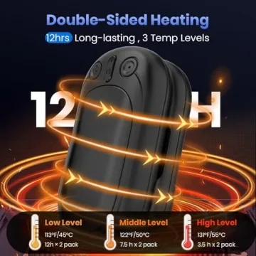 Rechargeable Hand Warmers by SECHKISS - Winter Comfort Gift