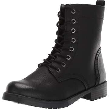 Amazon Essentials Women's Collins Combat Boots - Stylish Comfort