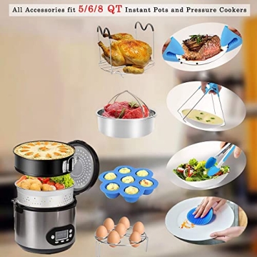 Premium 73 PCS Instant Pot Accessories Set for Pressure Cookers