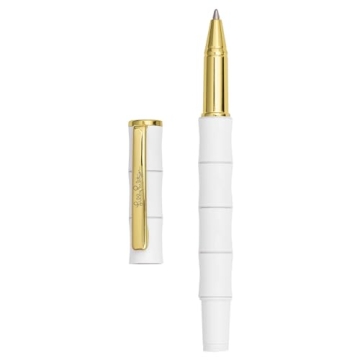 Lilly Pulitzer Bamboo Metal Ballpoint Pen - Stylish & Refillable