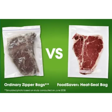 FoodSaver 1-Gallon Vacuum Zipper Bags for Ultimate Food Freshness