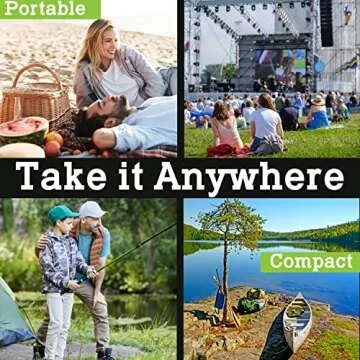 Outdoor 360 Small Camping Side Table for Easy Travel