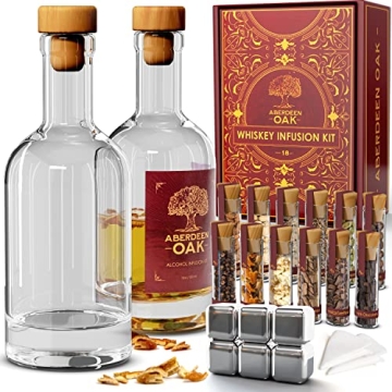 Aberdeen Oak Whiskey Infusion Kit - Customize Your Whiskey