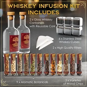 Aberdeen Oak Whiskey Infusion Kit - Customize Your Whiskey