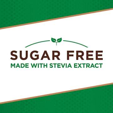 Russell Stover Sugar Free Dark Chocolate Mint Patties with Stevia, 3 Ounce Bag