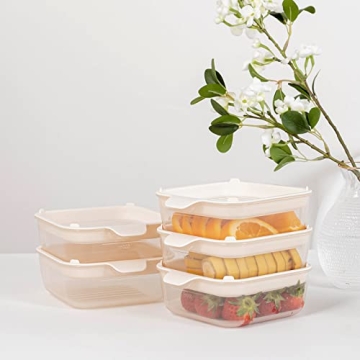GOODSDECO BPA-Free Food Storage Containers Set of 5