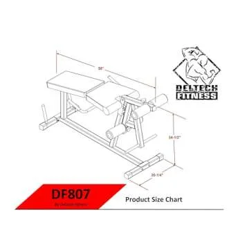 Leg Extension and Curl Machine by Deltech Fitness
