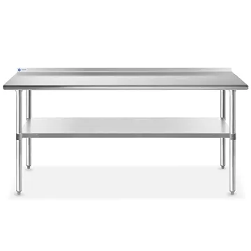 GRIDMANN Commercial Stainless Steel Prep Table 72 x 24