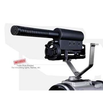 Stereo Microphone for Sony FDR-AX33 & AX53