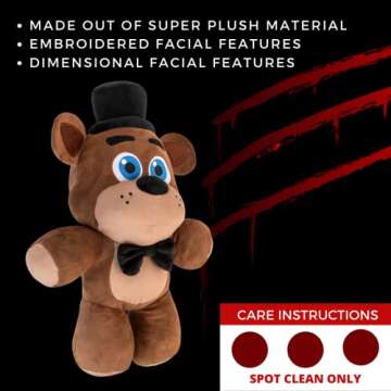 Five Nights at Freddy's Plush Cuddle Pillow for Kids