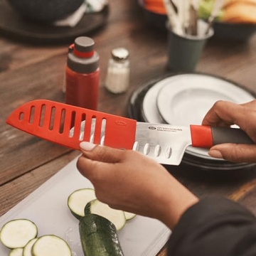 OXO 5.5in Santoku Knife with Safety Sheath for Camp