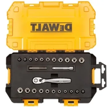 Durable DEWALT 25-Piece Drive Socket Set for Professionals