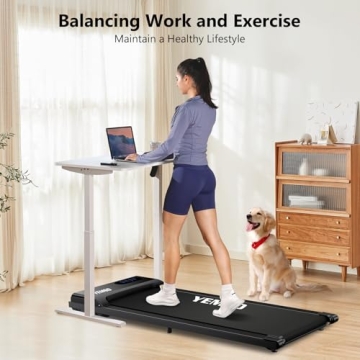 Portable Walking Pad Treadmill 330 lb Capacity for Home