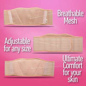 Pregnancy Support Maternity Belt - Comfortable Back Support for Mothers
