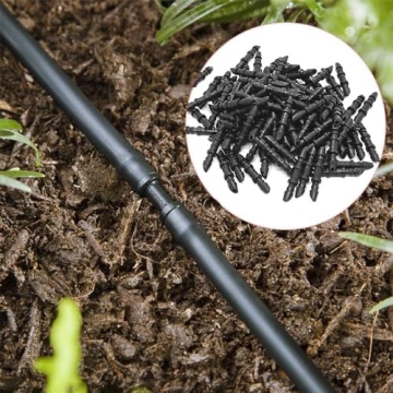 Kalolary 150 Pack 1/4" Barbed Connectors for Irrigation