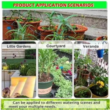 Kalolary 150 Pack 1/4" Barbed Connectors for Irrigation