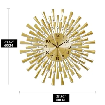 Elegant FLEBLE Clock for Home and Office Decor