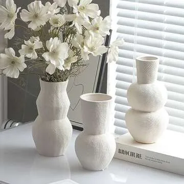 Banllis Ceramic Vases Set for Modern Home Decor