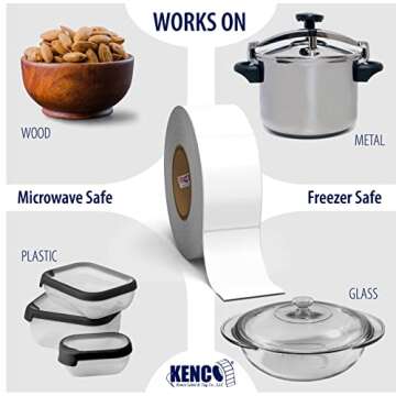 Dissolvable Food Labels for Clean Kitchen Organization