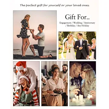 Moissanite Stud Earrings in 18K Gold Plated Silver