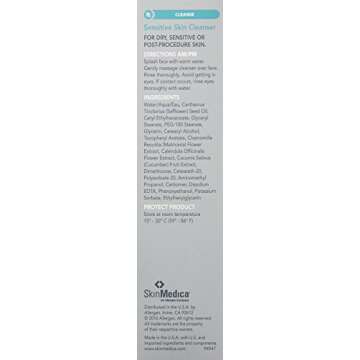 SkinMedica Sensitive Skin Cleanser, 6 Fl Oz