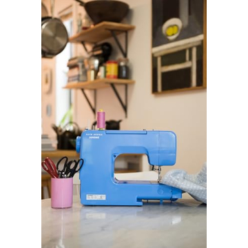 Janome Blue Couture Beginner Sewing Machine with Tutorials