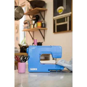 Janome Blue Couture Beginner Sewing Machine with Tutorials