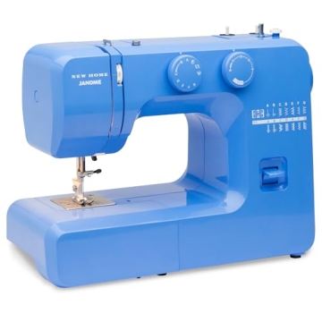 Janome Blue Couture Beginner Sewing Machine with Tutorials