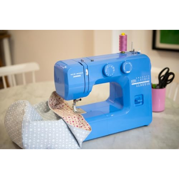 Janome Blue Couture Beginner Sewing Machine with Tutorials
