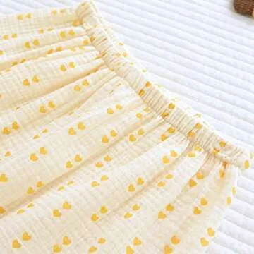 RIUVIOY Women's Stylish Cotton Pajamas Set for Comfort