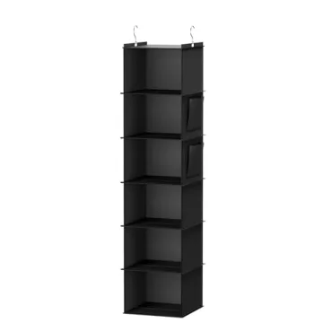 YOUDENOVA 6-Shelf Hanging Closet Organizer - Maximize Your Wardrobe Space