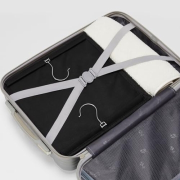 YOUDENOVA 6-Shelf Hanging Closet Organizer Black